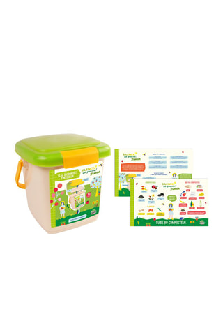 Kit bac de compost "Silence ça pousse !" - Dès 4 ans