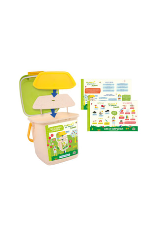 Kit bac de compost "Silence ça pousse !" - Dès 4 ans
