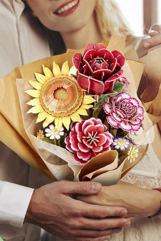 Maquette 3D Bouquet de fleurs - 285 pièces - Dès 8 ans