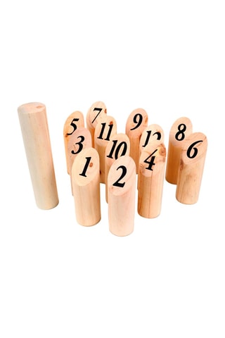 Jeu de quille nordique en bois - Dès 6 ans