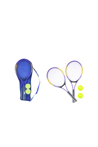2 raquettes et 2 balles de tennis