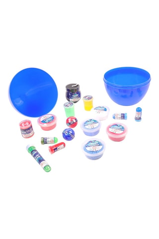 Œuf garni multi slime - 16 pièces - Dès 3 ans