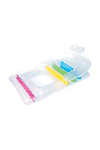 Fauteuil gonflable - Transparent - Dès 14 ans - Jusqu'à 90 kg