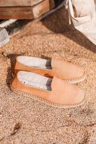 Alpargatas Rosa - Bege
