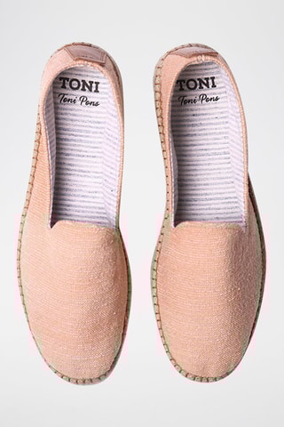 Alpargatas Rosa - Bege