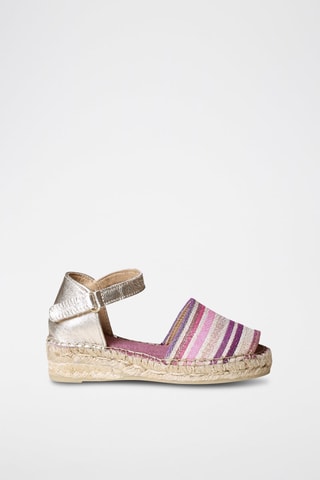 Alpargatas Erin-Md - Azul - Rosa