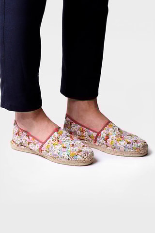 Alpargatas Branco - Branco, vermelho e verde