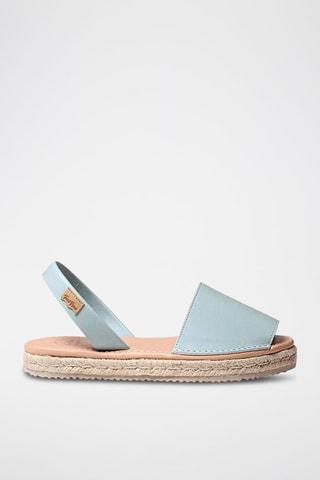 Sandálias em couro Mira-Sa - Azul-celeste - Turquesa