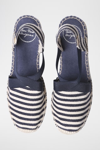 Alpargatas com cunha Terra-Dd - Vermelho - Azul