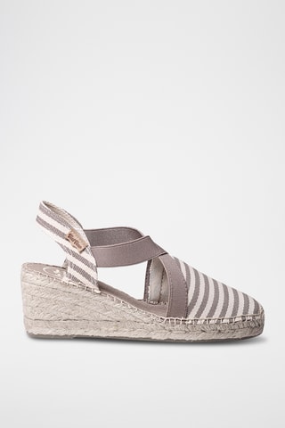 Alpargatas com cunha Terra-Dd - Vermelho - Toupeira