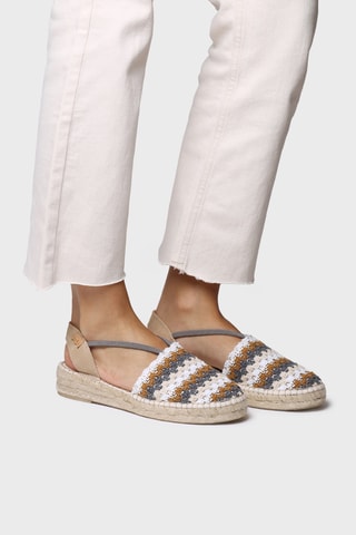 Alpargatas com plataforma Emilia - Castanho