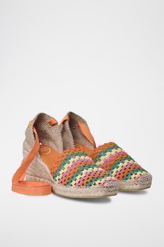 Alpargatas com cunha Georgina - Multicor