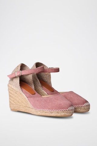 Alpargatas com cunha Piper-Gy - Rosa - Rosa