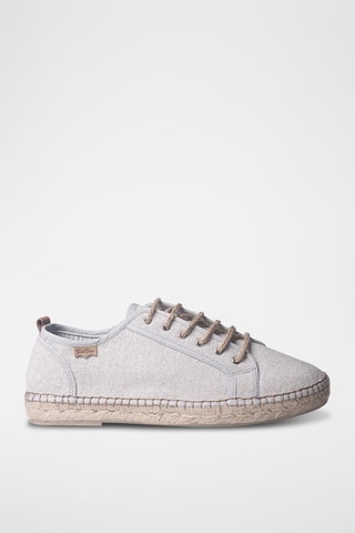 Alpargatas Bege - Cinzento