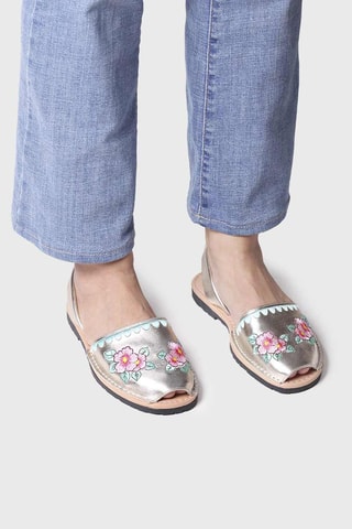 Sandálias Dourado - Bege