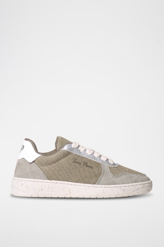 Sapatilhas em couro Anastasia - Caqui