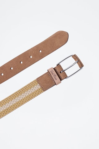 Cinto Bege - Amarelo