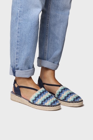 Alpargatas com plataforma Emilia - Azul