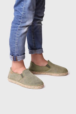 Alpargatas Verde - Caqui