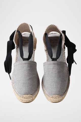 Alpargatas com cunha Veira-Mt - Preto - Preto