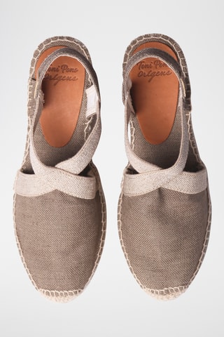 Alpargatas com cunha Toda-Nt - Azul - Toupeira