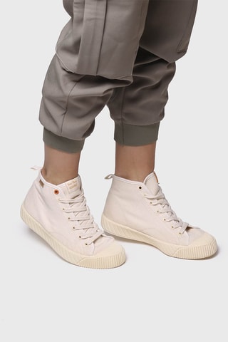 Sneakers subidos Bege - Bege