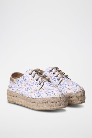 Sapatilhas com plataforma Freya-Pr - Cru - Bege