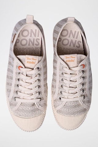 Sapatilhas Gilda-Dl - Cru - Bege e toupeira