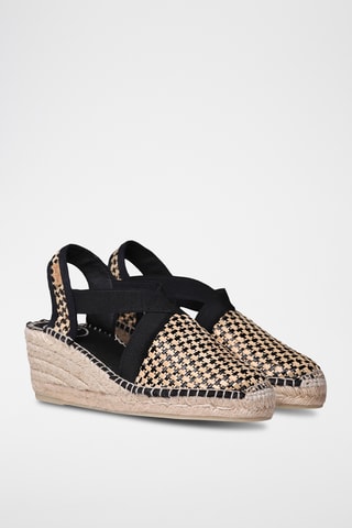 Sandálias com cunha Terra - Preto