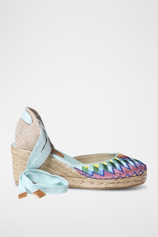 Alpargatas com cunha Lolita - Multicor