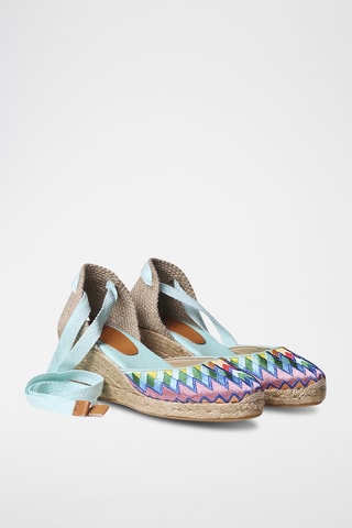 Alpargatas com cunha Lolita - Multicor