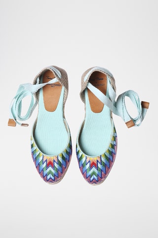 Alpargatas com cunha Lolita - Multicor