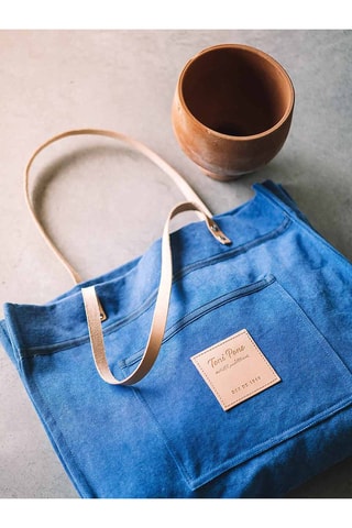 Tote bag Gladys-V - Azul - Azul-claro