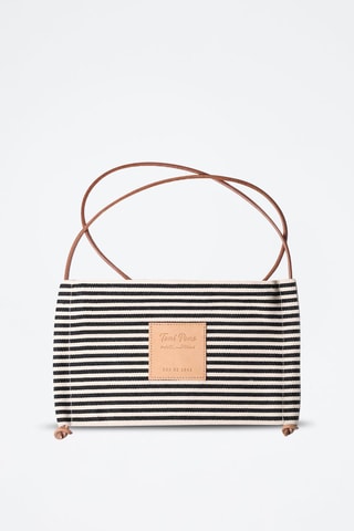 Mala de ombro Azul - Preto