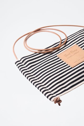 Mala de ombro Azul - Preto