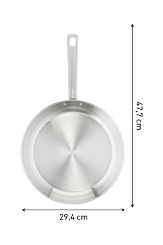 Poêle en acier inoxydable Virtuoso - 28 cm