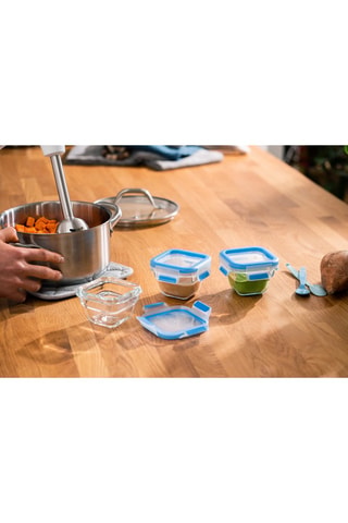 3 boîtes de conservation en verre Masterseal Fresh - 18 cl