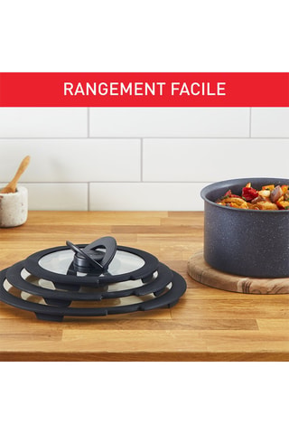 2 couvercles Ingenio - 22 et 24 cm