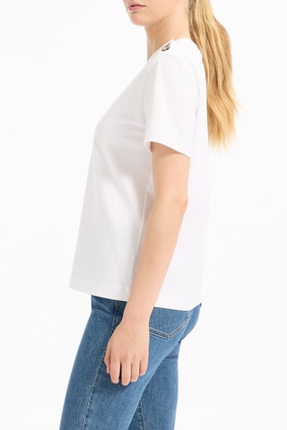 T-shirt droit - Blanc