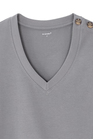 T-shirt droit - Gris foncé