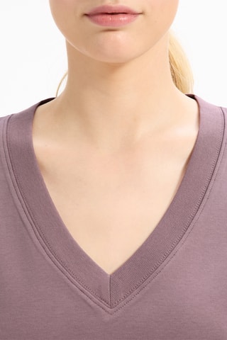 T-shirt droit - Violet