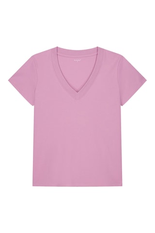 T-shirt droit - Fuchsia