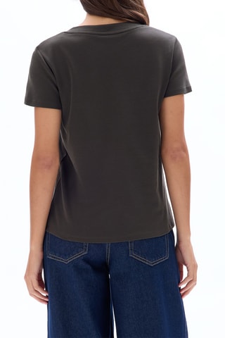 T-shirt taglio dritto - Antracite
