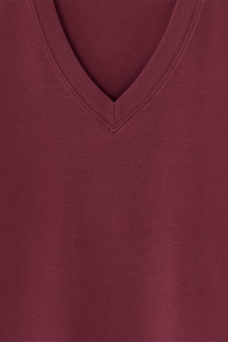 T-shirt taglio dritto - Bordeaux