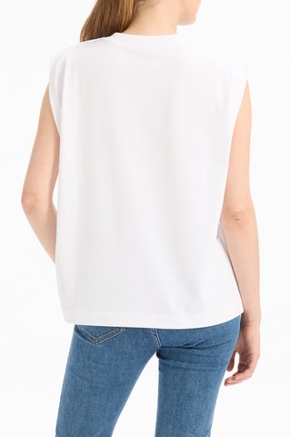 T-shirt large - Blanc