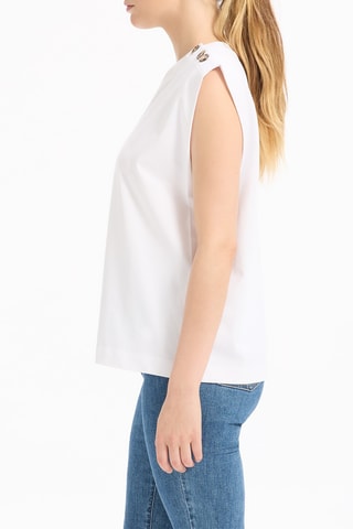 T-shirt large - Blanc