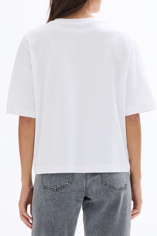 T-shirt oversize - Blanc