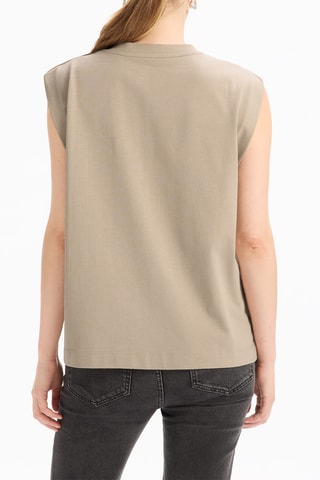 T-shirt large - Beige
