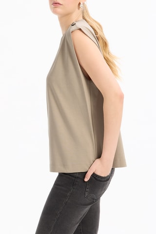 T-shirt large - Beige