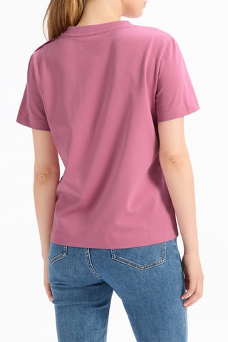 T-shirt droit - Rose